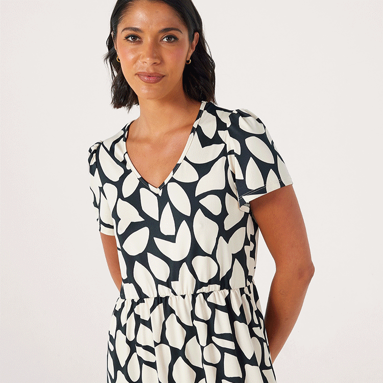 Kim & Co Brazil Printed Midi Dress